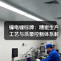 镍电镀标牌:精密生产工艺与质量控制体系解析(图1) 镍电镀标牌:精密生产工艺与质量控制体系解析(图1)