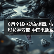 8月全球电动车销量: 特斯拉夺双冠 中国电动车表现抢眼(图4) 8月全球电动车销量: 特斯拉夺双冠 中国电动车表现抢眼(图4)