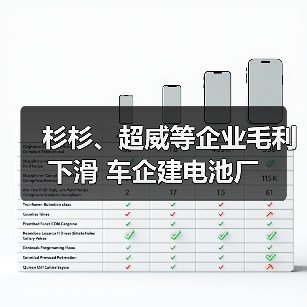 杉杉、超威等企业毛利下滑 车企建电池厂（图2）