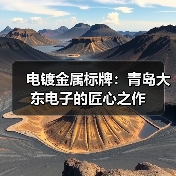 电镀金属标牌:青岛大东电子的匠心之作(图4) 电镀金属标牌:青岛大东电子的匠心之作(图4)