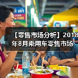 【零售市场分析】2018年8月乘用车零售市场销量同比下滑近12%(图3) 【零售市场分析】2018年8月乘用车零售市场销量同比下滑近12%(图3)