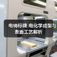 电铸标牌 电化学成型与表面工艺解析(图3) 电铸标牌 电化学成型与表面工艺解析(图3)