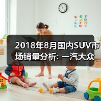 2018年8月国内SUV市场销量分析: 一汽大众进入前十 31家车企同比增长(图2) 2018年8月国内SUV市场销量分析: 一汽大众进入前十 31家车企同比增长(图2)