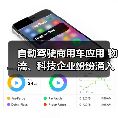 自动驾驶商用车应用 物流、科技企业纷纷涌入 商用车自动驾驶出现抢食者(图2) 自动驾驶商用车应用 物流、科技企业纷纷涌入 商用车自动驾驶出现抢食者(图2)