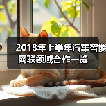 2018年上半年汽车智能网联领域合作一览(图1) 2018年上半年汽车智能网联领域合作一览(图1)