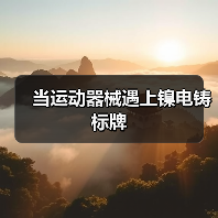 当运动器械遇上镍电铸标牌(图4) 当运动器械遇上镍电铸标牌(图4)