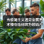 当极简主义遇见金属艺术镍电铸标牌为数码产品赋予全新基因(图3) 当极简主义遇见金属艺术镍电铸标牌为数码产品赋予全新基因(图3)