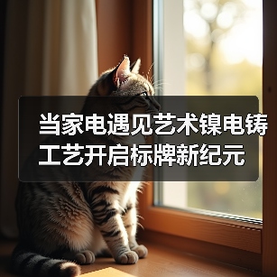 当家电遇见艺术镍电铸工艺开启标牌新纪元(图3) 当家电遇见艺术镍电铸工艺开启标牌新纪元(图3)