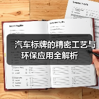 汽车标牌的精密工艺与环保应用全解析（图1）