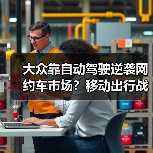 大众靠自动驾驶逆袭网约车市场?移动出行战略解析(图1) 大众靠自动驾驶逆袭网约车市场?移动出行战略解析(图1)