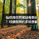 铝标牌应用领域有哪些?轻便耐用的多场景解决方案(图2) 铝标牌应用领域有哪些?轻便耐用的多场景解决方案(图2)
