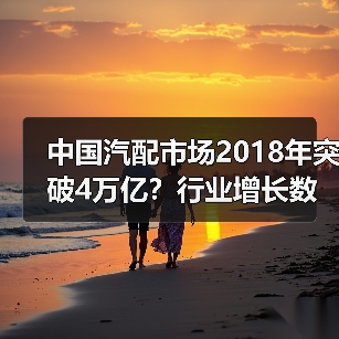 中国汽配市场2018年突破4万亿？行业增长数据揭秘（图1）