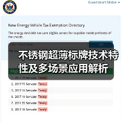 不锈钢超薄标牌技术特性及多场景应用解析（图4）