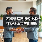 不锈钢超薄标牌技术特性及多场景应用解析（图1）