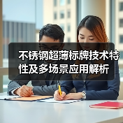 不锈钢超薄标牌技术特性及多场景应用解析（图3）