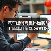 汽车经销商集体逆袭!上半年利润暴涨超100%,传统模式如何破局?(图4) 汽车经销商集体逆袭!上半年利润暴涨超100%,传统模式如何破局?(图4)