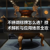 不锈钢标牌怎么选?技术解析与应用场景全攻略(图4) 不锈钢标牌怎么选?技术解析与应用场景全攻略(图4)