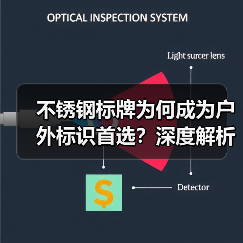 不锈钢标牌为何成为户外标识首选?深度解析技术特性与行业实践(图1) 不锈钢标牌为何成为户外标识首选?深度解析技术特性与行业实践(图1)