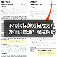 不锈钢标牌为何成为户外标识首选?深度解析技术特性与行业实践(图3) 不锈钢标牌为何成为户外标识首选?深度解析技术特性与行业实践(图3)