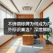 不锈钢标牌为何成为户外标识首选?深度解析技术特性与行业实践(图4) 不锈钢标牌为何成为户外标识首选?深度解析技术特性与行业实践(图4)