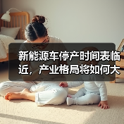 新能源车停产时间表临近，产业格局将如何大变？（图1）
