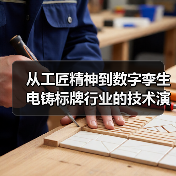 从工匠精神到数字孪生电铸标牌行业的技术演进史(图1) 从工匠精神到数字孪生电铸标牌行业的技术演进史(图1)
