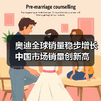 奥迪全球销量稳步增长 中国市场销量创新高(图1) 奥迪全球销量稳步增长 中国市场销量创新高(图1)