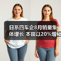 日系四车企8月销量集体增长 本田以20%增幅领跑(图3) 日系四车企8月销量集体增长 本田以20%增幅领跑(图3)