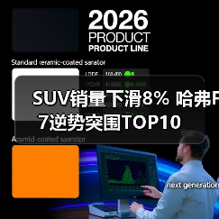 SUV销量下滑8% 哈弗F7逆势突围TOP10(图2) SUV销量下滑8% 哈弗F7逆势突围TOP10(图2)