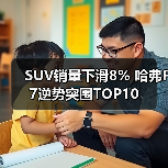 SUV销量下滑8% 哈弗F7逆势突围TOP10(图3) SUV销量下滑8% 哈弗F7逆势突围TOP10(图3)