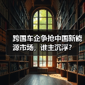 跨国车企争抢中国新能源市场，谁主沉浮？（图4）