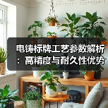 电铸标牌工艺参数解析:高精度与耐久性优势(图1) 电铸标牌工艺参数解析:高精度与耐久性优势(图1)