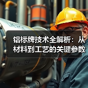 铝标牌技术全解析:从材料到工艺的关键参数(图3) 铝标牌技术全解析:从材料到工艺的关键参数(图3)