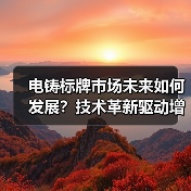 电铸标牌市场未来如何发展?技术革新驱动增长(图4) 电铸标牌市场未来如何发展?技术革新驱动增长(图4)
