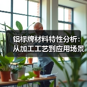 铝标牌材料特性分析:从加工工艺到应用场景的全面解析(图1) 铝标牌材料特性分析:从加工工艺到应用场景的全面解析(图1)