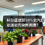 补贴退坡超50%北汽新能源能否突围困境?(图3) 补贴退坡超50%北汽新能源能否突围困境?(图3)