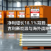 净利增长18.1%背后,吉利新能源与海外战略能否成新增长点?(图4) 净利增长18.1%背后,吉利新能源与海外战略能否成新增长点?(图4)