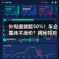 补贴退坡超50%!车企集体不涨价?揭秘背后真相(图1) 补贴退坡超50%!车企集体不涨价?揭秘背后真相(图1)