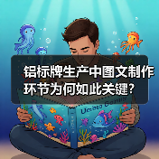 铝标牌生产中图文制作环节为何如此关键？（图2）