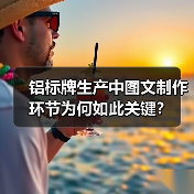 铝标牌生产中图文制作环节为何如此关键？（图1）