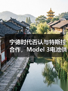 宁德时代否认与特斯拉合作,Model 3电池供应商仍悬(图2) 宁德时代否认与特斯拉合作,Model 3电池供应商仍悬(图2)