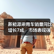 新能源乘用车销量同比增长7成,市场表现强势(图3) 新能源乘用车销量同比增长7成,市场表现强势(图3)