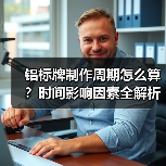 铝标牌制作周期怎么算？时间影响因素全解析（图4）