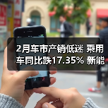 2月车市产销低迷 乘用车同比跌17.35% 新能源逆势增长(图4) 2月车市产销低迷 乘用车同比跌17.35% 新能源逆势增长(图4)