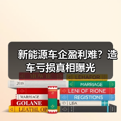 新能源车企盈利难?造车亏损真相曝光(图3) 新能源车企盈利难?造车亏损真相曝光(图3)