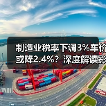 制造业税率下调3%车价或降2.4%？深度解读影响（图2）