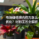 电铸镍标牌内应力怎么优化?材料工艺全解析(图2) 电铸镍标牌内应力怎么优化?材料工艺全解析(图2)