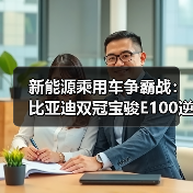 新能源乘用车争霸战:比亚迪双冠宝骏E100逆袭谁主沉浮(图2) 新能源乘用车争霸战:比亚迪双冠宝骏E100逆袭谁主沉浮(图2)