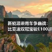 新能源乘用车争霸战:比亚迪双冠宝骏E100逆袭谁主沉浮(图3) 新能源乘用车争霸战:比亚迪双冠宝骏E100逆袭谁主沉浮(图3)