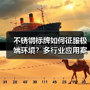不锈钢标牌如何征服极端环境?多行业应用案例揭秘(图3) 不锈钢标牌如何征服极端环境?多行业应用案例揭秘(图3)